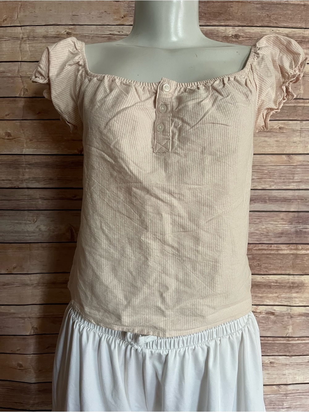John Galt Shanghai cotton top blouse